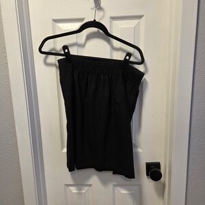 J. Crew Elastic Waist Classic Black Skirt